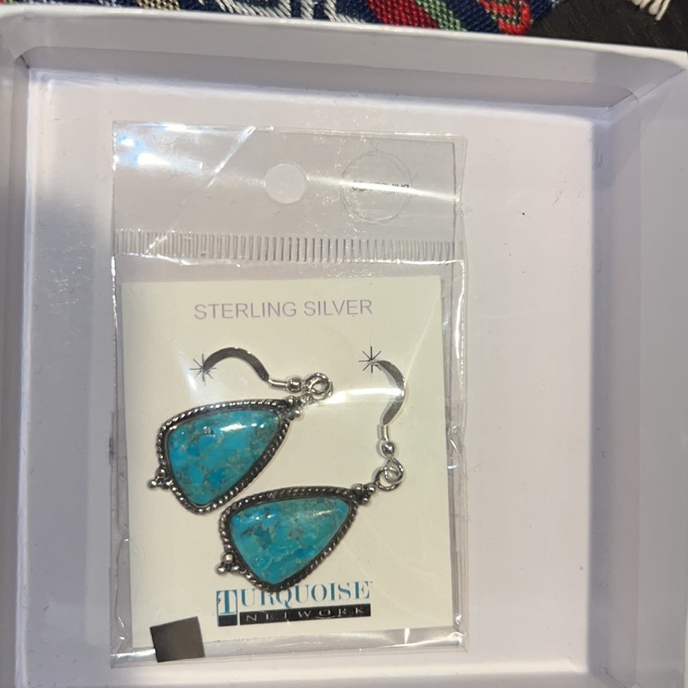 🆕 turquoise earrings - Picture 3 of 5